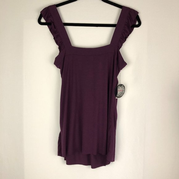 Aritzia Talula Ruffle Strap Tank Top - Picture 8 of 13